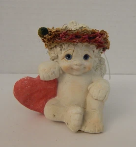 Dreamsicles * DC211 ~ "Happy Heart' * Cherub w/Heart - Picture 1 of 8