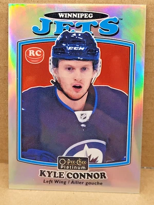 2016-17 O-Pee-Chee Platinum Kyle Connor Retro Rainbow #R-72 Rookie RC - Image 1 of 2