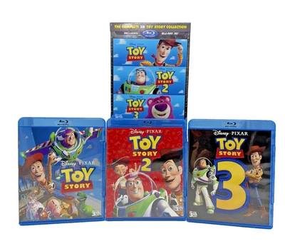 The Complete 3D Toy Story Collection (Blu-ray 3D; Toy Story 1-3) - Image 1 of 4