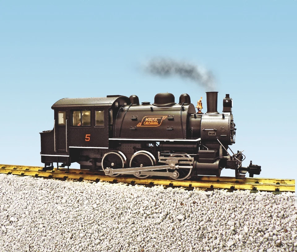 Trenes de Estados Unidos R20068 MAINE CENTRAL #1 DOCKSIDE0-6-0T LOCO CON HUMO Y SONIDO Foto 1 de 1