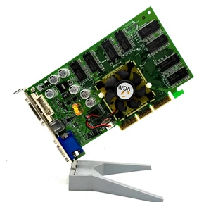 EVGA GeForce FX 5500 256MB AGP Windows 98 Gaming Graphics Card 256-A8-N313-LX - Picture 1 of 7