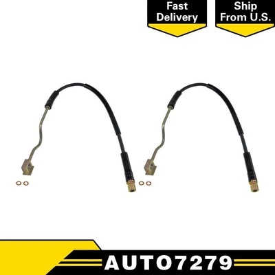 Mangueira de linha de freio dianteira Dorman compatível com Ford B600 1984 1985 1986 1987 1988 - Imagem 1 de 3