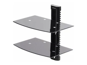 StarTech Dual schwebendes AV-Wandregal, höhenverstellbares Regal für Untere - Bild 1 von 7