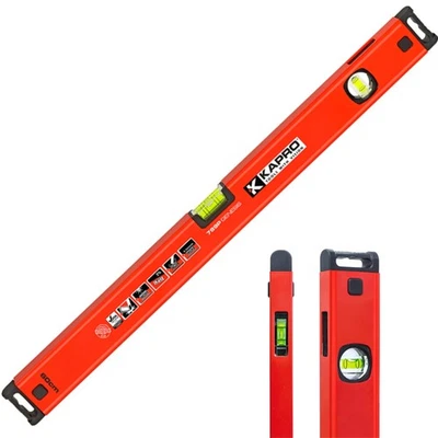 Kapro 781 Genesis Box Level Features Horizontal Vial and DualView Plumb 48 Inch - Image 1 of 4