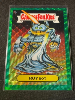 2021 Topps Garbage Pail Kids Roy Bot Green /299 - Image 1 of 2