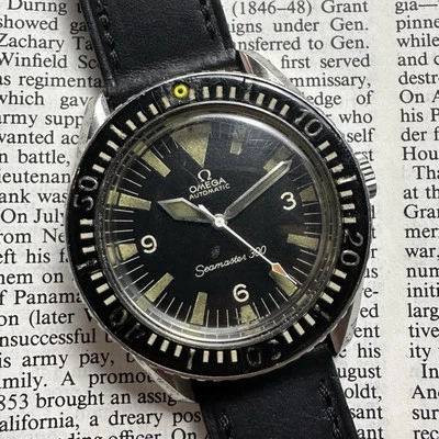 Omega Seamaster 300 1966 Big Triangle sin fecha 165,024 CB estuche Cal. 552 Foto 1 de 4