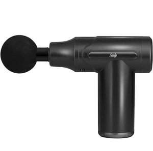 Sealy Handheld Deep Tissue Mini Massage Gun w Four Heads & Six Speeds Portable - Picture 1 of 9