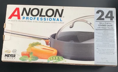 Analon Professional 24cm Covered Sauté - Image 1 of 4