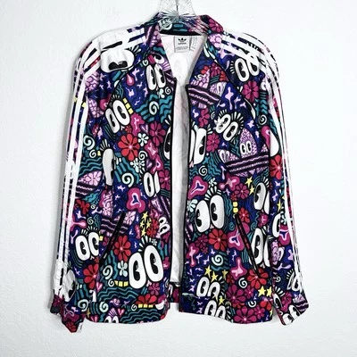Adidas Originales Chaqueta Mujer Grande Hattie Stewart Ojos Florales Granja AOP Trippy Foto 1 de 4