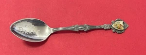 Banff Ahorn Emaille Sterlingsilber 7,5 g 3 7/8" Souvenir Löffel - Bild 1 von 7