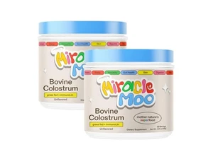 Miracle Moo Mother Natures Bovine Colostrum grassfed+ immunolin Supplement - Picture 1 of 10