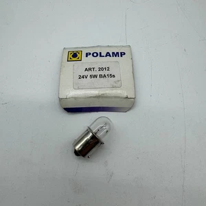 POLAMP - Halogen Bulb 24V 5W - 2012 - BA15S - FM-554 - Picture 1 of 4