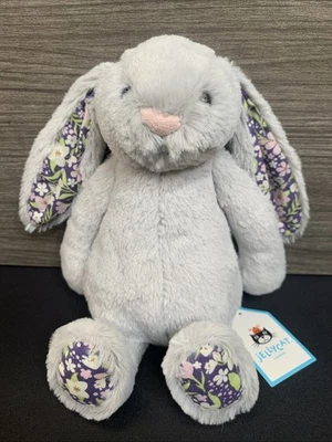 Jellycat Blossom Silver Bunny Bloom - Small(or Tiny) - Authentic - NWT - Image 1 of 4
