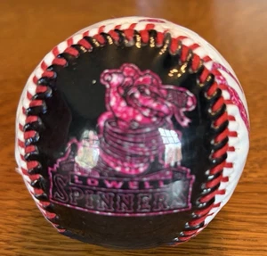 Lowell Spinner Pink Glitzer Neuheit Baseball mit Kanaligator - Bild 1 von 2