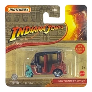 Tarjeta corta Matchbox MBX Tangiers Tuk Tuk - serie Indiana Jones - Imagen 1 de 2