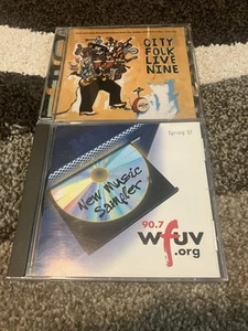 FUV City Folk Live CD Nine 9 Nine WFUV T-Bone Burnett Dr. John + Sampler Bonus - Picture 1 of 2