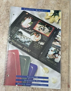 Creative Memories Volume VI Scrapbook Page Design Layout Ideas Book - NEW - 2000 - Picture 1 of 1