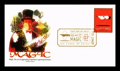 DR JIM STAMPS US COVER ART OF MAGIC FIRST DAY ISSUE PANDA CACHET - Image 1 of 2