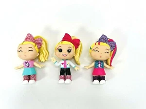 JoJo Siwa JoJo's World Mystery Pack Doll Figure Lot of 3 Cake Topper Decoration - Picture 1 of 4