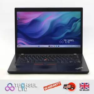 Lenovo Thinkpad L14 Gen 1 Core i5 10210U 1.60GHz 16GB 256GB SSD 14" W11 Laptop - Picture 1 of 18