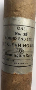 Máquina de escribir vintage Remington Rand No. Cepillo de limpieza tipo extremo redondo 38 - Imagen 1 de 13