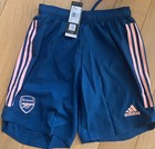 Arsenal Adidas Authentic Player Issue Match Shorts 20/21 3rd Third Blue Navy