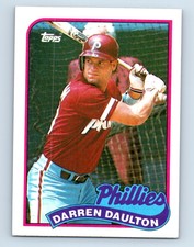 1989 Topps Darren Daulton Philadelphia Phillies #187
