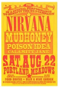 Kiss ~ Vintage Konzert Poster Reproduktion Karte ~ KOSTENLOSER VERSAND - Bild 1 von 1