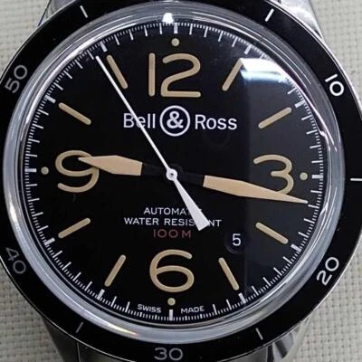 Reloj automático para hombre Bell&Ross vintage BR123-92 esfera negra fecha Foto 1 de 4