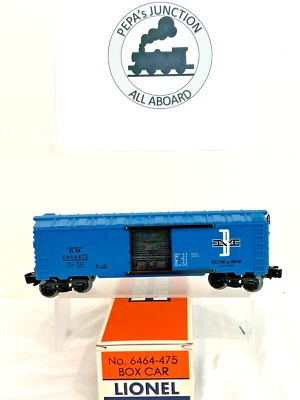 LIONEL6464-475 #1a-2 BOSTON & MAINE Type4-Var-F BLT 2-57-NEW-w- LIC.REPRO. Box - Image 1 of 4