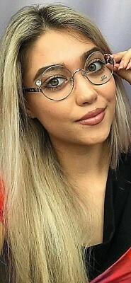 New Gianfranco Ferré GF Ferre GFF 0096 005 Round Gold Women's Eyeglasses Frame - Image 1 of 4