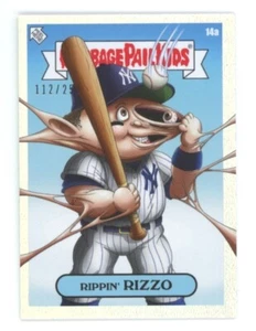 ANTHONY RIZZO 2022 Topps GPK Mlb Rippin Rizzo Rainbow Foil 112/250 - Picture 1 of 2