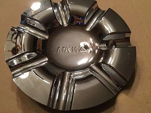 MKW CHROME CENTER CAP Part # MK-35 - Picture 1 of 3