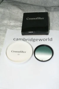 49mm CROMOFILTER GRADUATED ROTATING OPTICAL GLASS FILTER E1 GEEN MADE in FRANCE - Picture 1 of 1