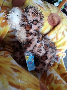 Ganz Webkinz Leopard Sealed Code Spotted Cat Plush Fuzzy Soft Stuffed Animal - Picture 1 of 3