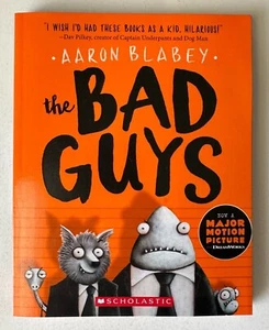 THE BAD GUYS vol. 1, Aaron Blabey, Scholastic 2015, First Printing - Picture 1 of 1