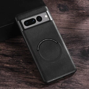 For Google Pixel 6 7 Pro Leather Shockproof Magsafe Magnetic Hybrid Case Cover - Picture 1 of 16
