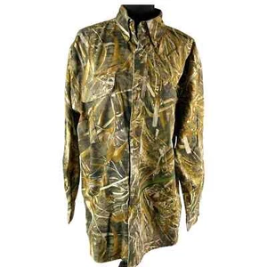 Browning men's camo hunting shirt long sleeve size large gorpcore outdoor - Picture 1 of 5
