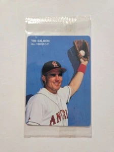 TIM SALMON 1994 MOTHER'S COOKIES BASEBALL CARD #4 CALIFORNIA ANGELS - Picture 1 of 2