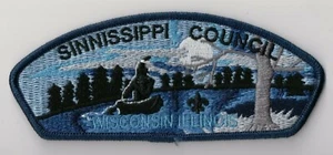 BSA, Sinnissippi Council S-5 CSP, Wisconsin Illinois, Scout Stuff Backing - Picture 1 of 1