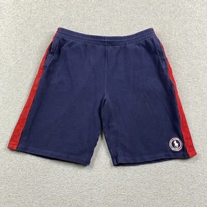 Polo Ralph Lauren Shorts Boys Youth XL 18-20 Blue 2012 Olympics Sweatshorts Logo - Picture 1 of 17