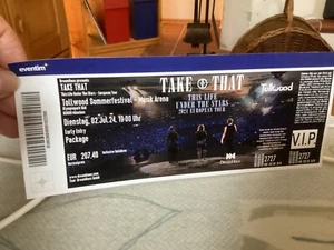 1 Ticket Take That München/Tollwood Musik-Arena 2.7.2024 - Early Entry Package - Bild 1 von 1