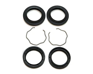Fork Oil Seals, Dust Covers & Retaining Clip For Kawasaki ZX-9R 900 B Ninja 1995 - Picture 1 of 4