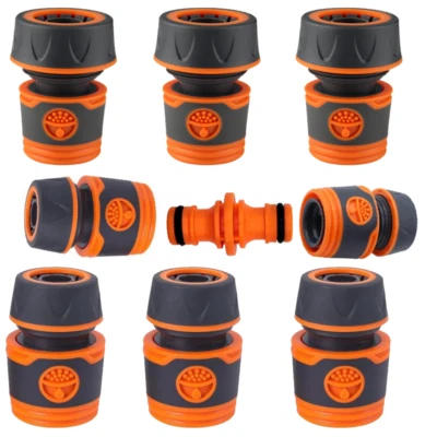 MARKENLOS Tubo da giardino in plastica sistema a innesto raccordo per tubo flessibile per Gardena 3/4,1/2 pollici