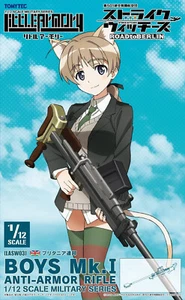 TOMYTEC 1/12 Little Armory STRIKE WITCHES LASW03 BOYS Mk.1 ANTI-ARMOR RIFLE Kit - Picture 1 of 7