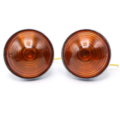 Orange Turn Signal Light Lamp Fits Jeep CJ3 CJ5 CJ6 CJ2A CJ3A CJ3B '45 '75 - Image 1 of 4