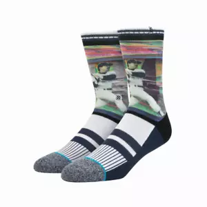 Stance MLB Reggie Jackson Classic Pique Combed Cotton Crew Socks Size M 6-8.5 - Picture 1 of 4