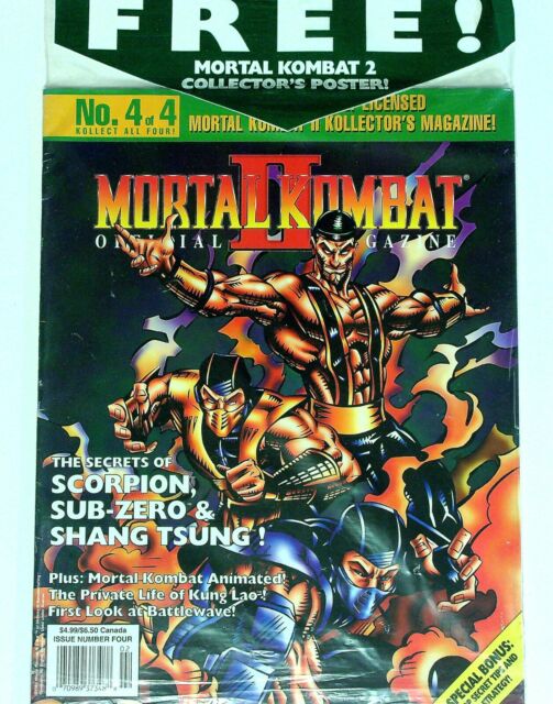 Mortal Kombat II Kollectors Magazine (1994) comic books