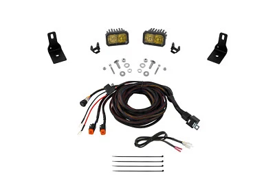 Kit de luces de zanja serie Stage para Ford Maverick C2 Sport 2022+ combo amarillo Foto 1 de 4
