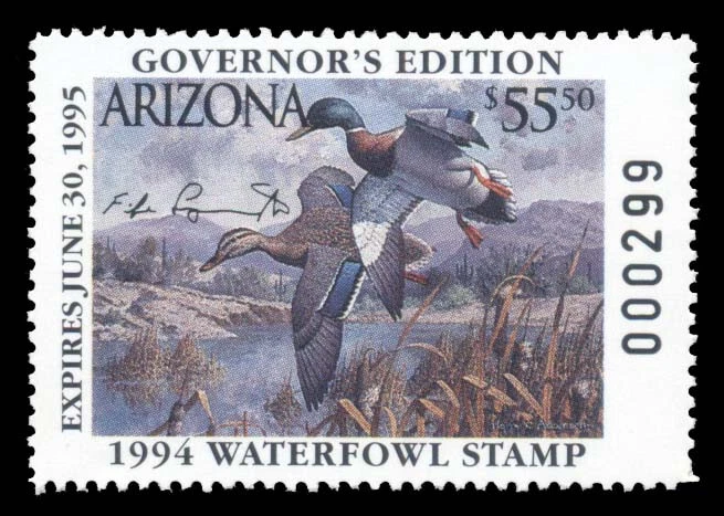 AZ8G — 1994 Arizona Governor Edition - Image 1 of 1